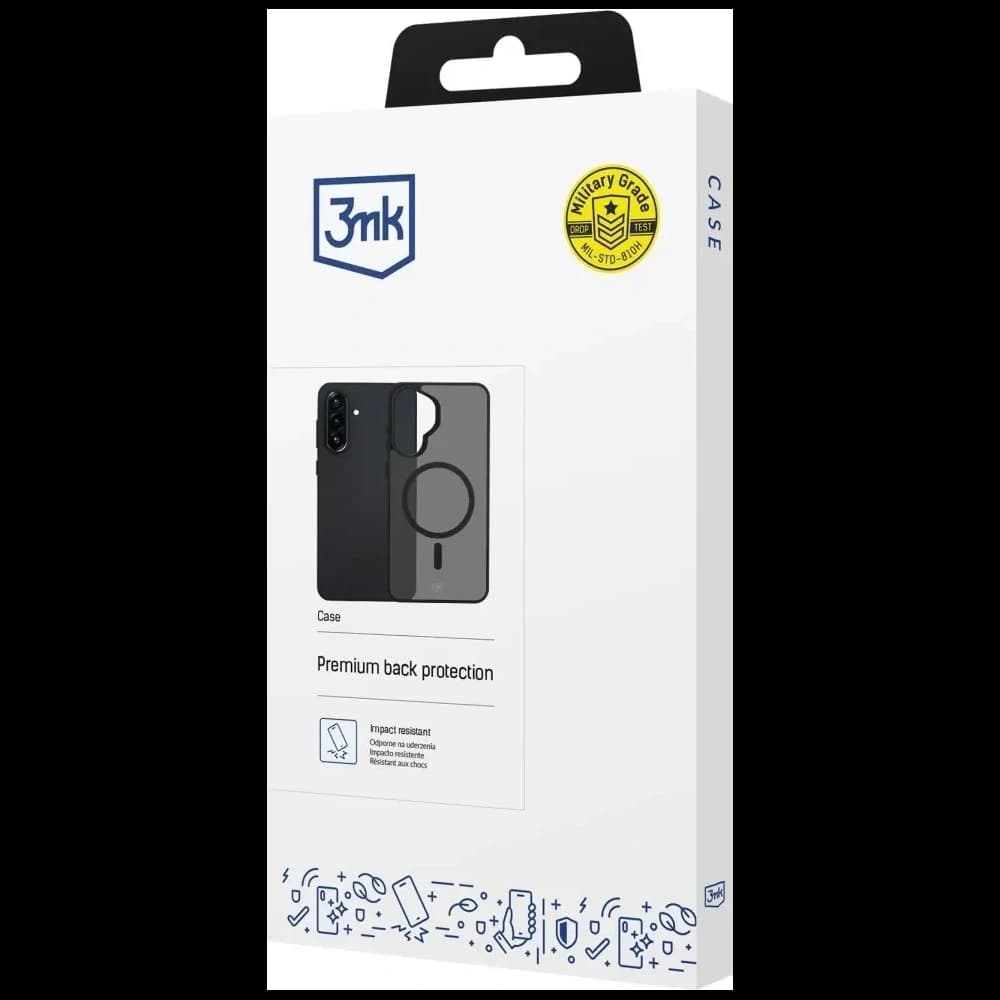 3MK Smoke MagCase Samsung Galaxy A57 black - 3