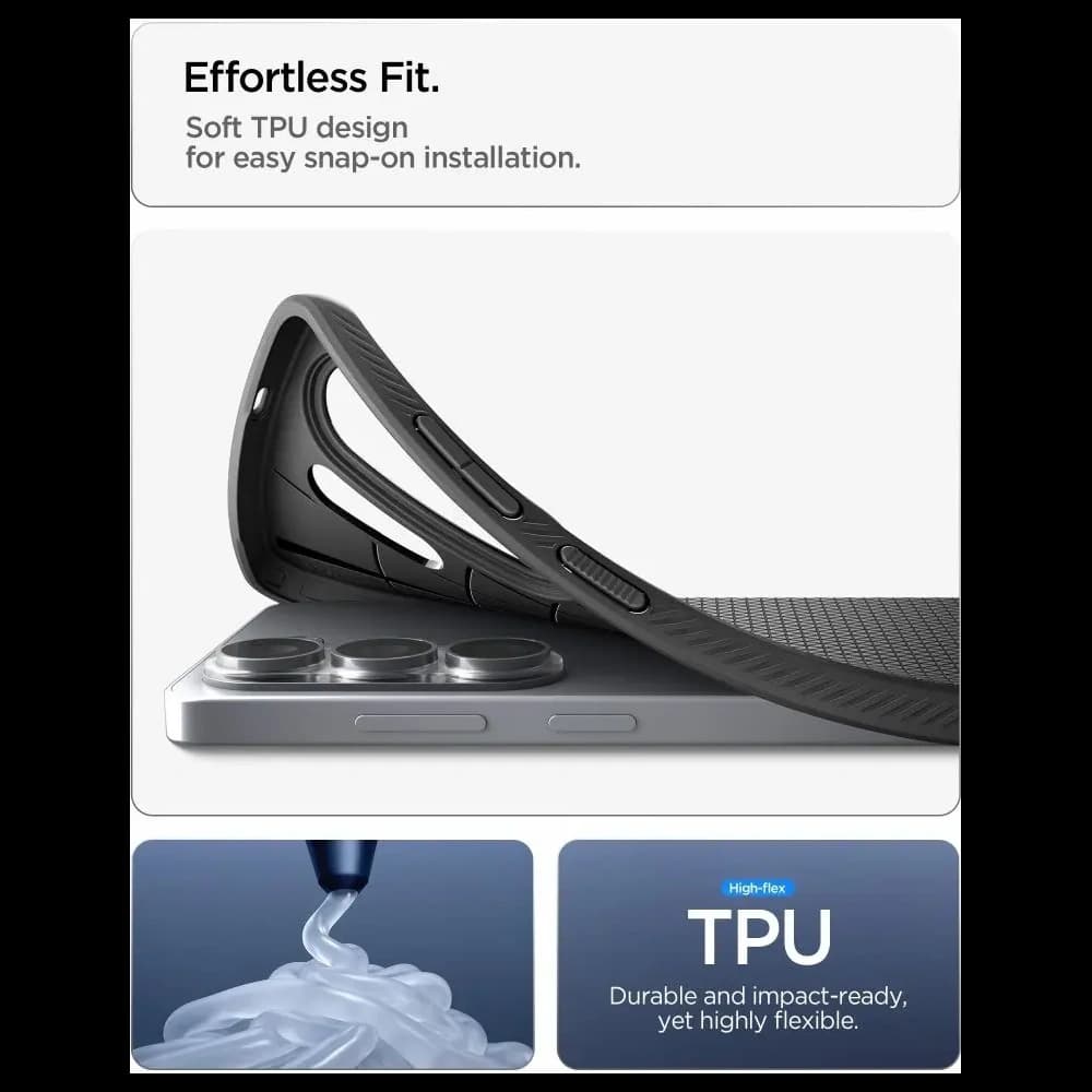 Spigen Liquid Air Samsung Galaxy S26 Ultra Matte Black - 8