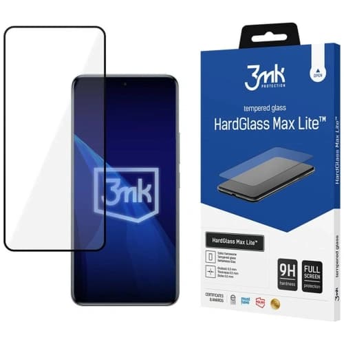 3MK HardGlass Max Lite Redmi Note 15 Pro 4G black