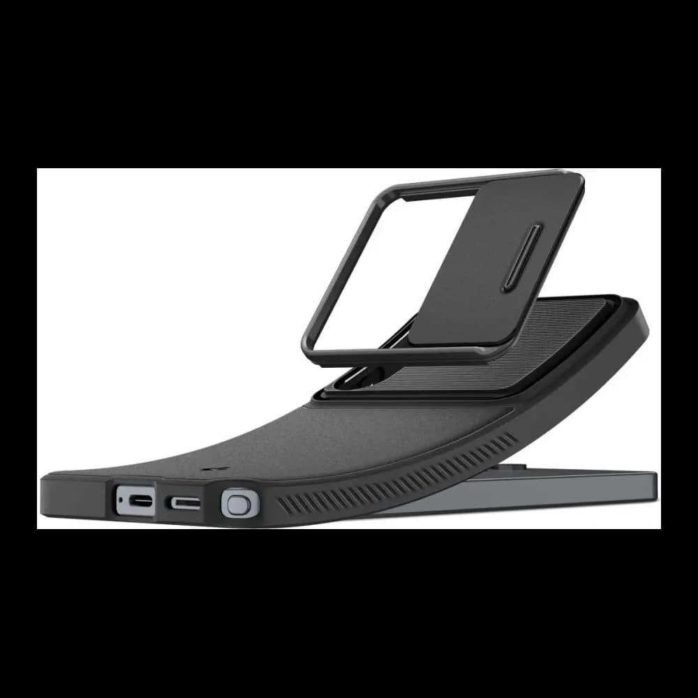 Spigen Optik Armor Samsung Galaxy S26 Ultra Schwarz - 3