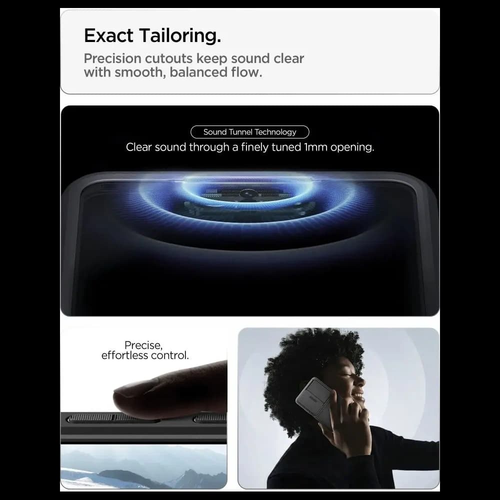 Spigen Optik Armor Samsung Galaxy S26 Ultra Schwarz - 8