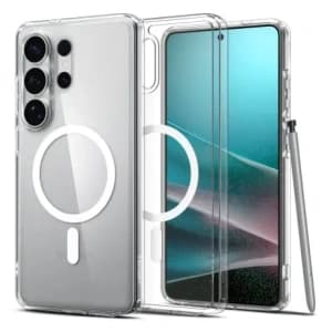 Spigen Ultra Hybrid Mag MagSafe Samsung Galaxy S26 Ultra Clear/white