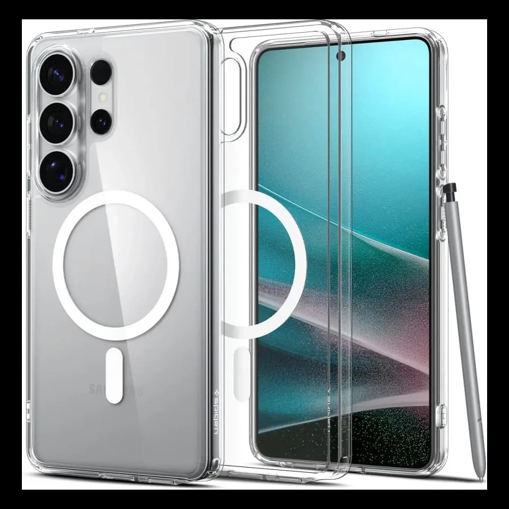 Spigen Ultra Hybrid Mag MagSafe Samsung Galaxy S26 Ultra Clear/white - 1