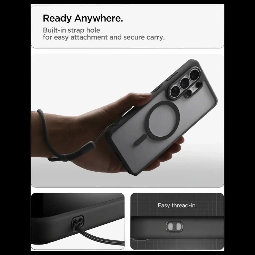 Spigen Ultra Hybrid Mag MagSafe Samsung Galaxy S26 Ultra Matte Black - 13