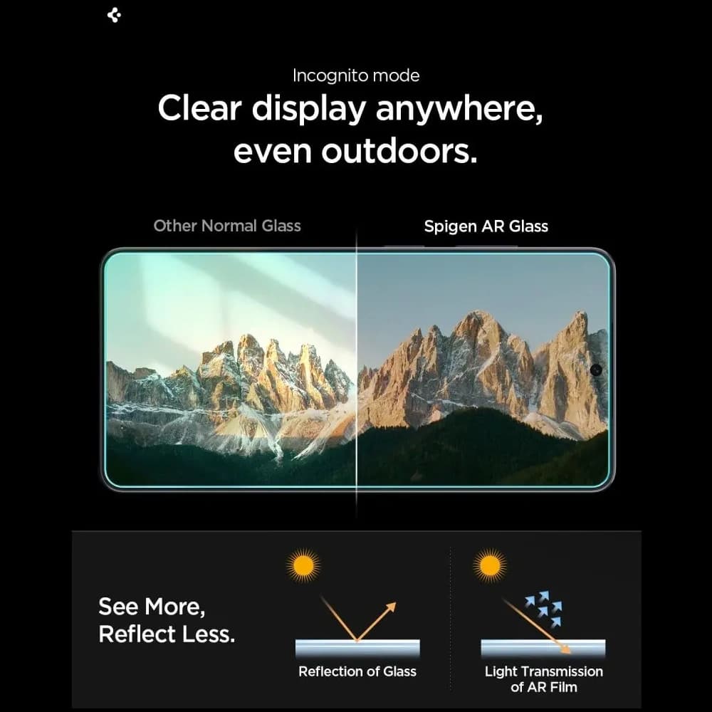 Spigen Glas.tr ez Fit Pro Anti Reflection Samsung Galaxy S26 Ultra Clear [2 PACK] - 12