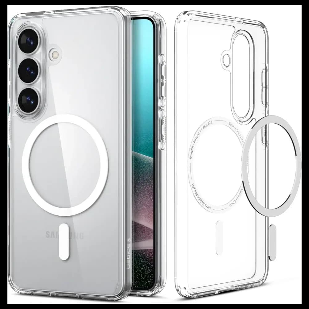 Spigen Ultra Hybrid Mag MagSafe Samsung Galaxy S26+ Plus Clear/white - 2