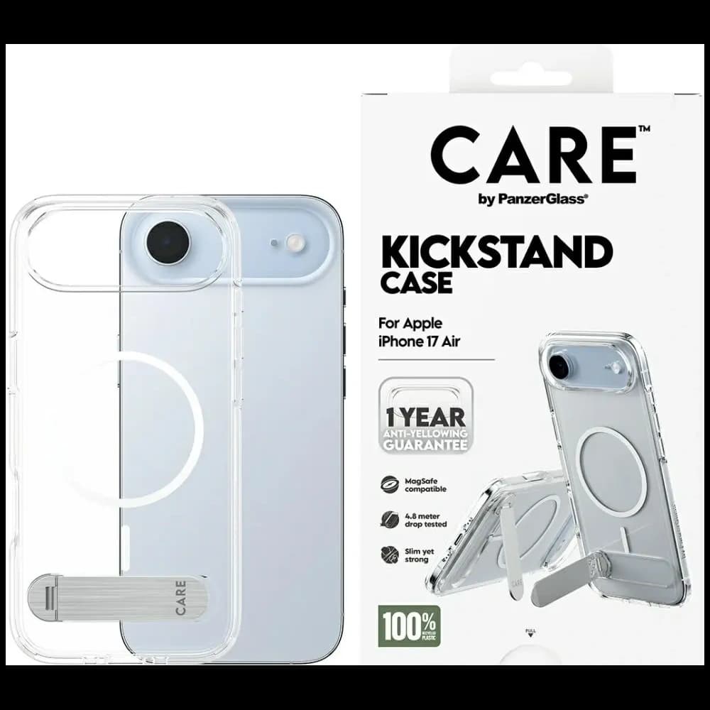 CARE by PanzerGlass Feature w. Kickstand MagSafe Apple iPhone Air clear - 1