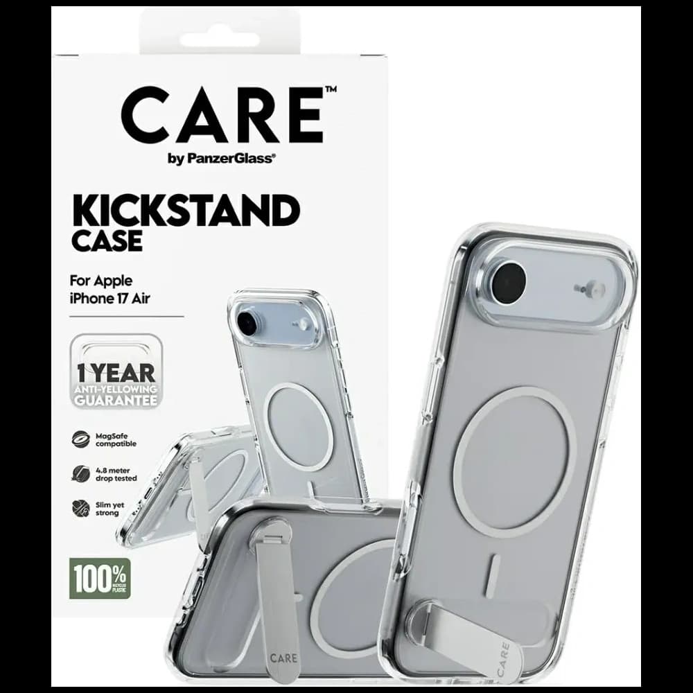 CARE by PanzerGlass Feature w. Kickstand MagSafe Apple iPhone Air clear - 4