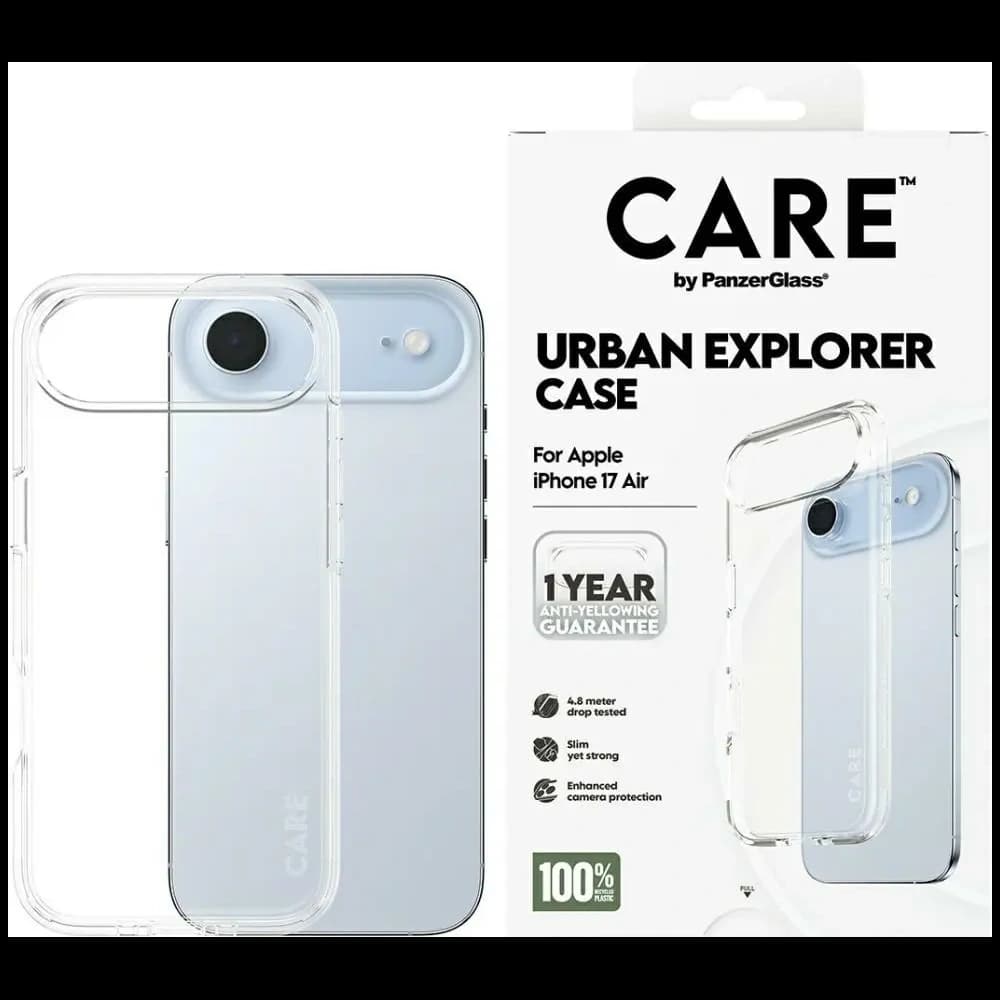 CARE by PanzerGlass Flagship Urban Explorer w. Clear Frame Apple iPhone Air clear - 1