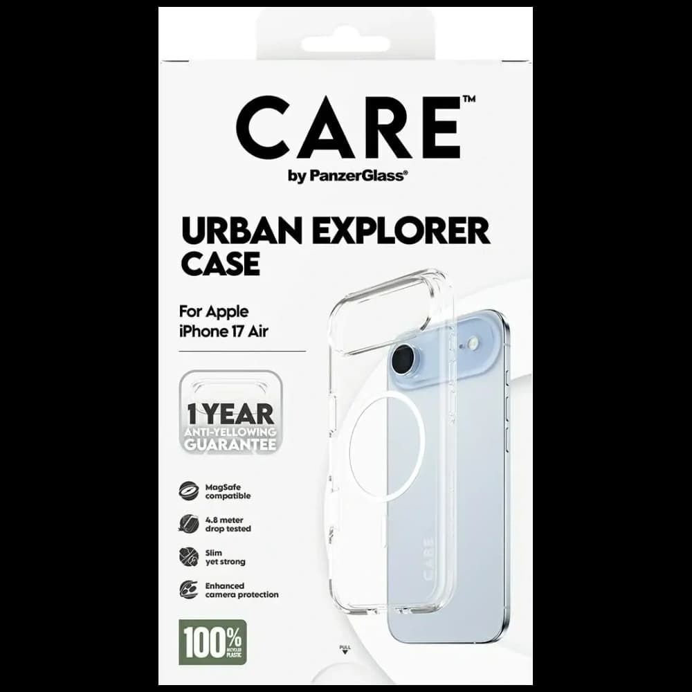 CARE by PanzerGlass Flagship Urban Explorer w. White MagSafe Apple iPhone Air clear - 5