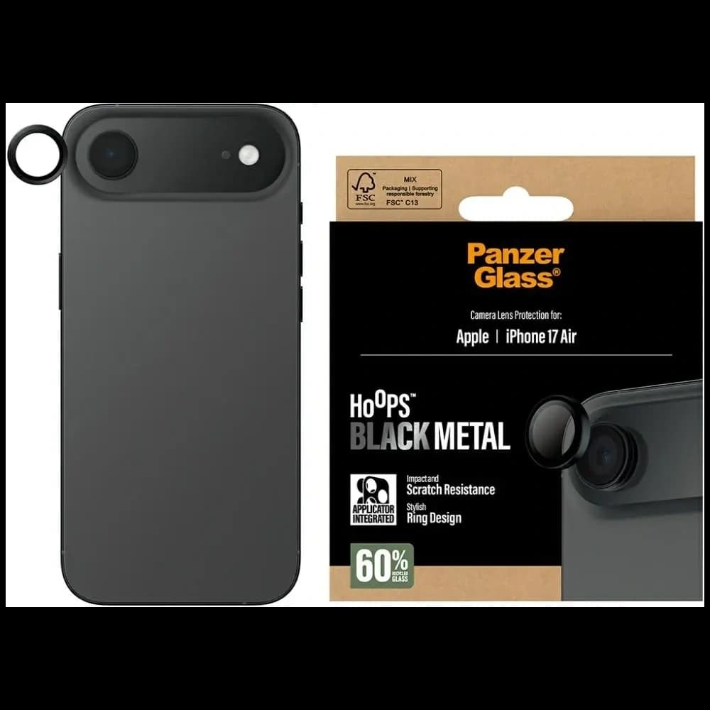 PanzerGlass Hoops Apple iPhone Air black - 1