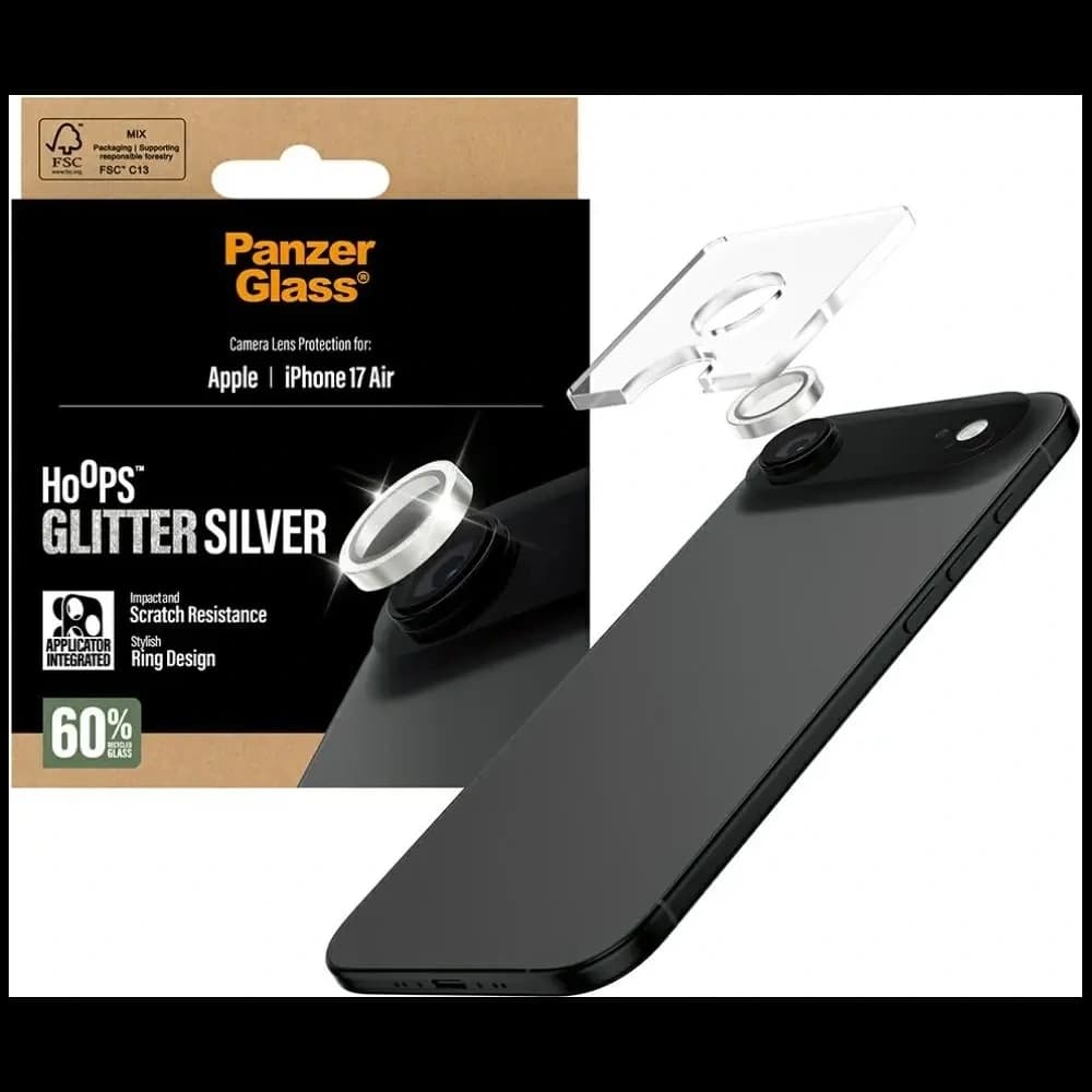 PanzerGlass Hoops Glitter Apple iPhone Air silver - 4