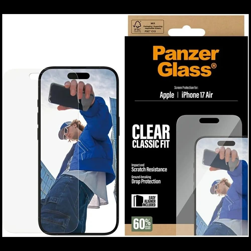 PanzerGlass Classic Fit EasyAligner Apple iPhone Air - 1