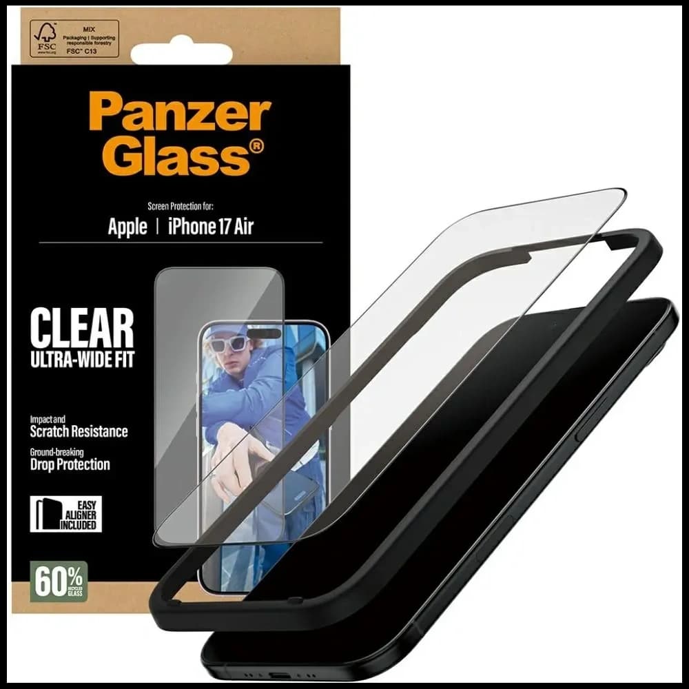 PanzerGlass Ultra-Wide Fit EasyAligner Apple iPhone Air - 4