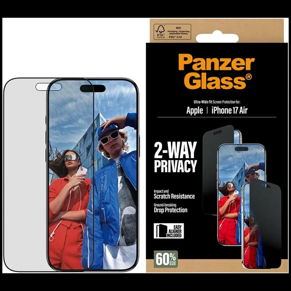 PanzerGlass Ultra-Wide Fit EasyAligner Apple iPhone Air - 1
