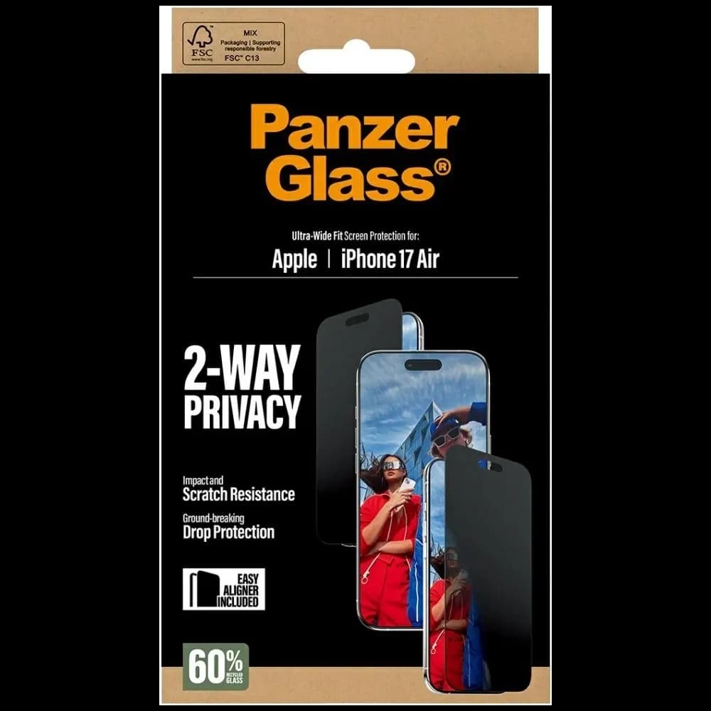 PanzerGlass Ultra-Wide Fit EasyAligner Apple iPhone Air - 6