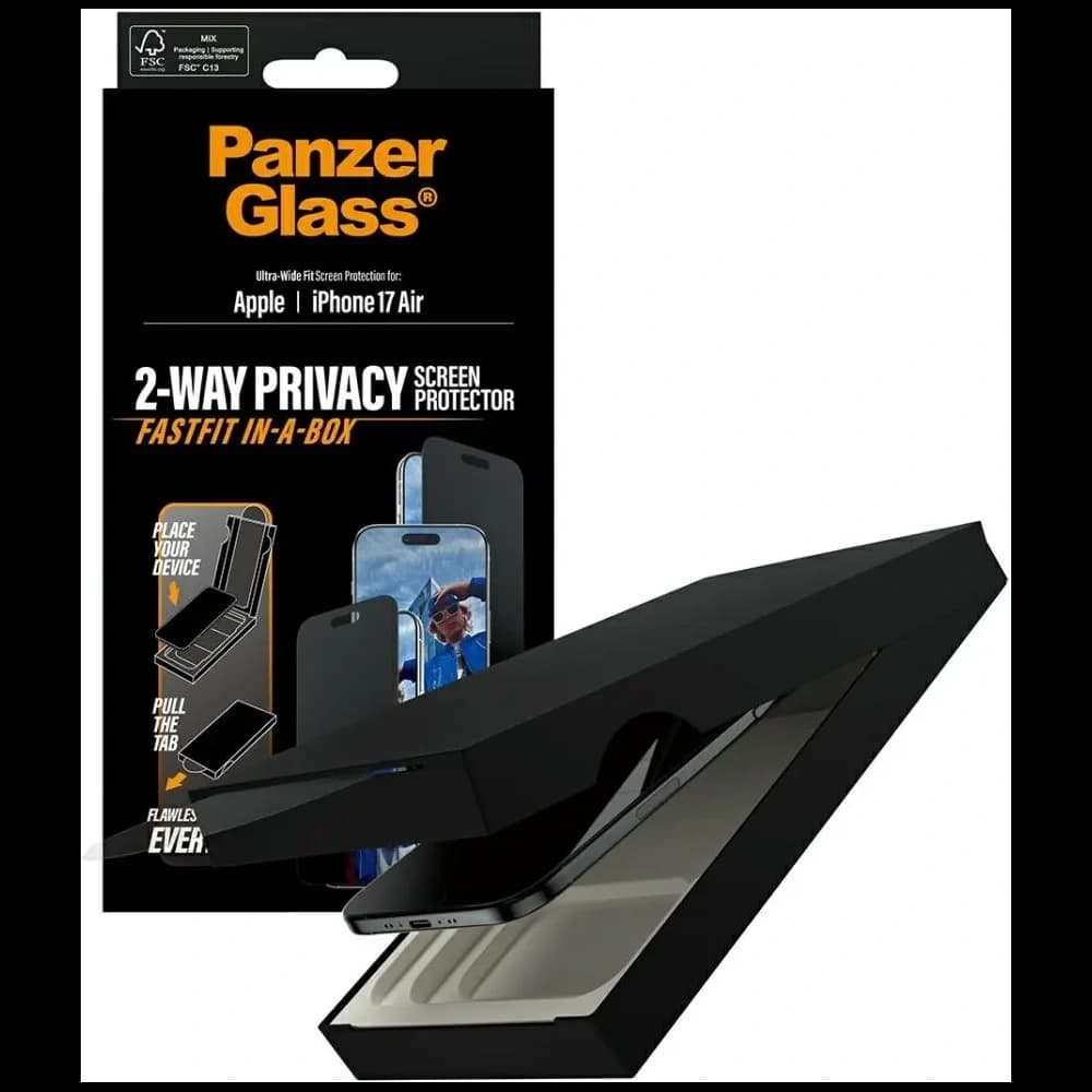 PanzerGlass Ultra-Wide Fit Fastfit Apple iPhone Air - 5