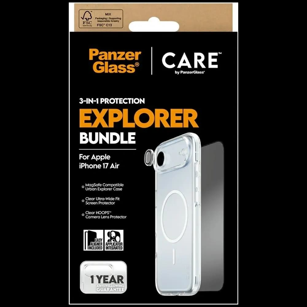CARE by PanzerGlass Flagship Explorer 3in1 Apple iPhone Air - 5