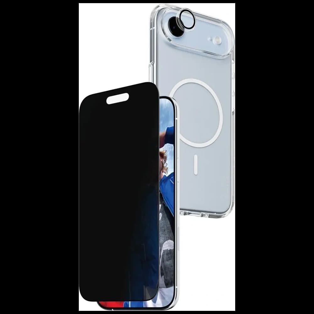 CARE by PanzerGlass Flagship Privacy 3in1 Apple iPhone Air - 2