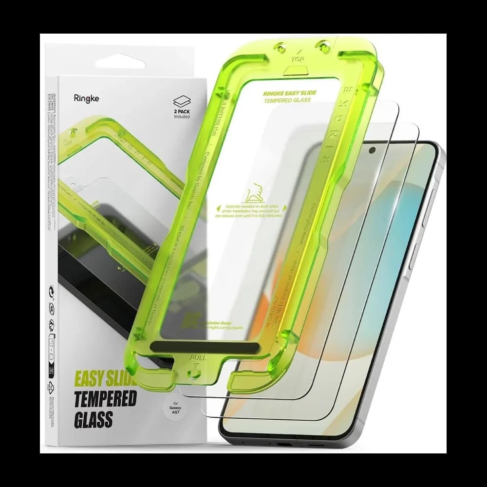 Ringke Easy Slide Samsung Galaxy A57 5G Clear [2 PACK] - 1