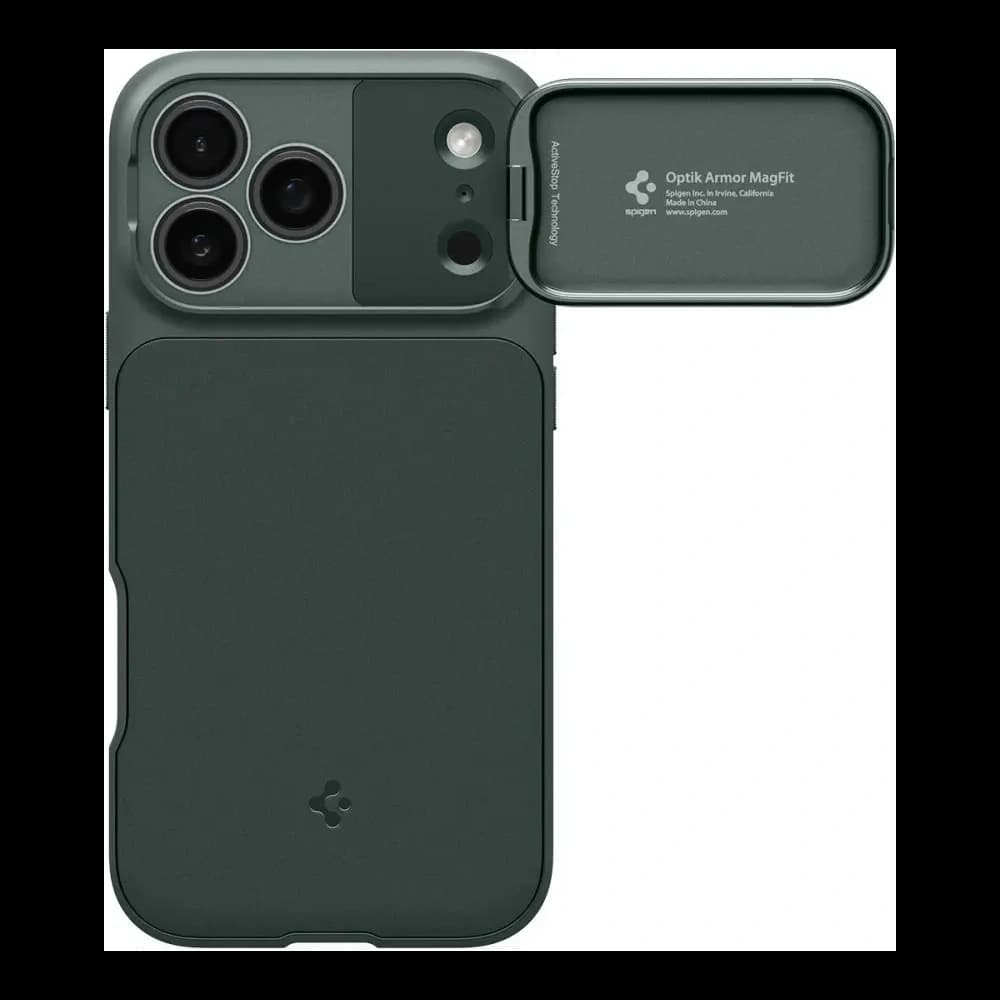 Spigen Optik Armor Mag MagSafe Apple iPhone 17 Pro Max Abyss Green - 2