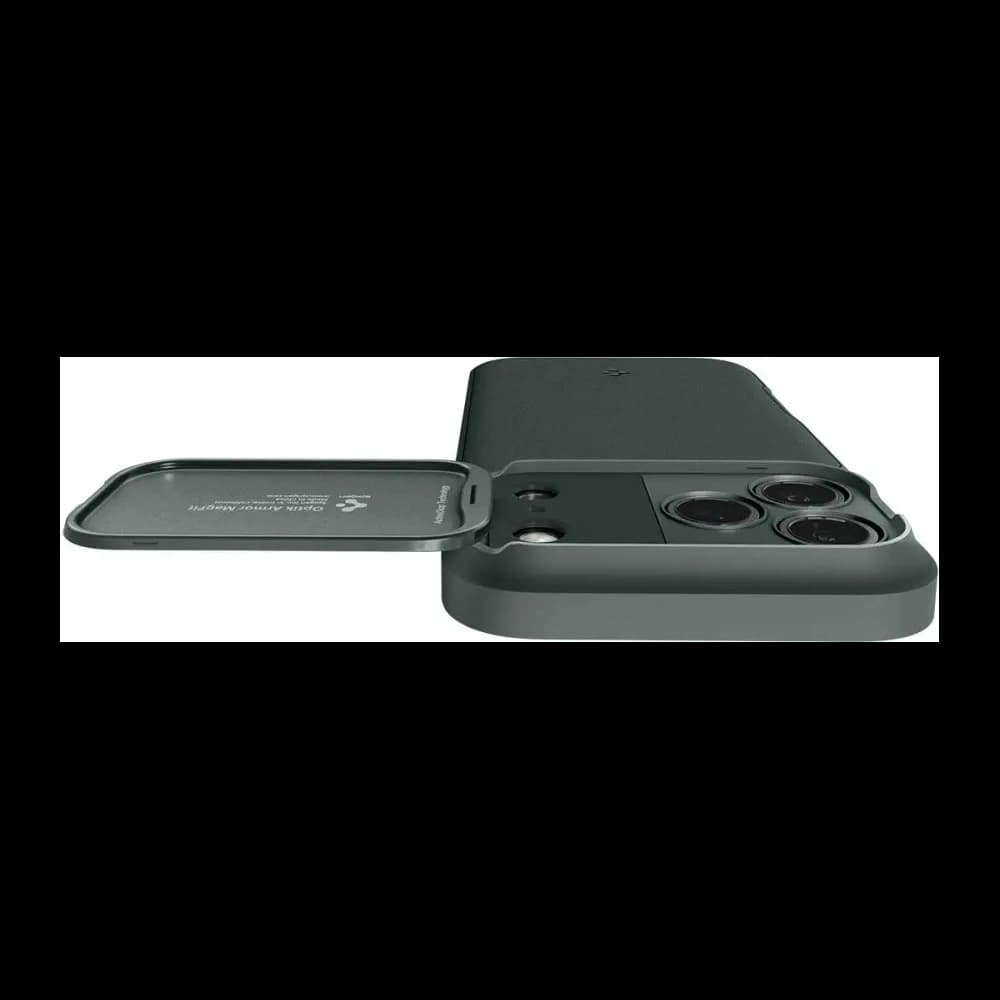 Spigen Optik Armor Mag MagSafe Apple iPhone 17 Pro Abyss Green - 11