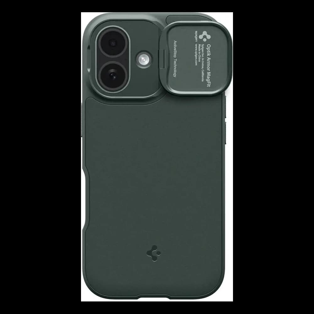 Spigen Optik Armor Mag MagSafe Apple iPhone 17 Abyss Green - 2