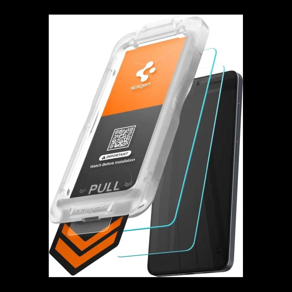 Spigen Glas.tr EZ Fit Pro AluminaCore HD Samsung Galaxy S26+ Plus Clear [2 PACK] - 3