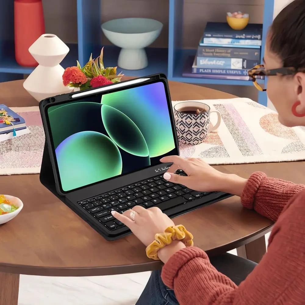 Tech-protect SmartCase Pen + Keyboard Xiaomi Pad 8 / 8 Pro / 7 / 7 Pro 11.2 Schwarz
 - 8