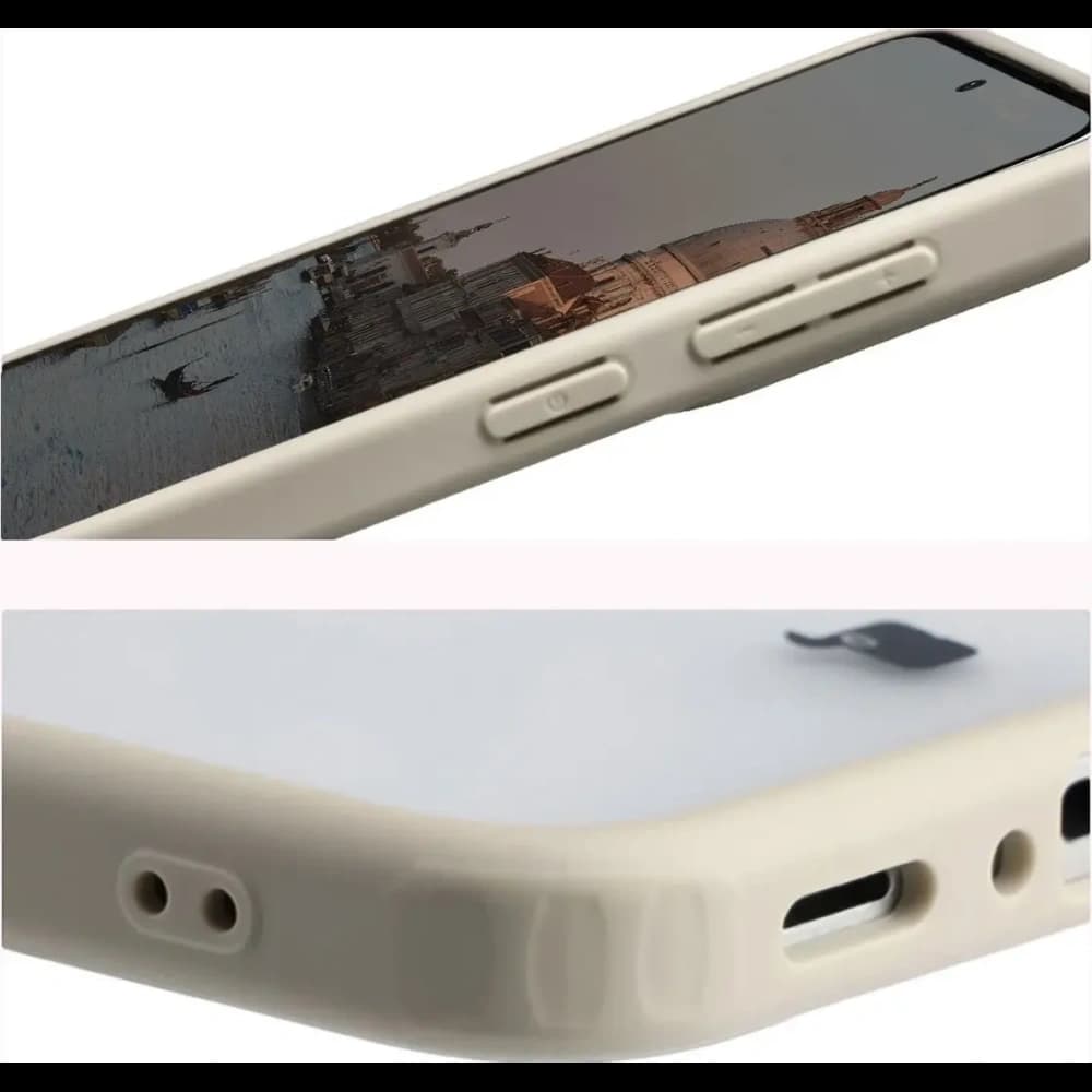 Bizon MatteO Magnetic Pack Samsung Galaxy A37 5G / A36 5G, smoky beige - 6