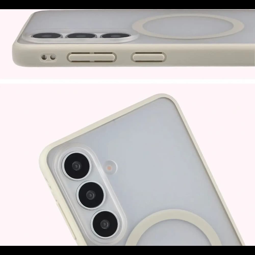 Bizon MatteO Magnetic Pack Samsung Galaxy S26+ Plus, smoky beige - 5