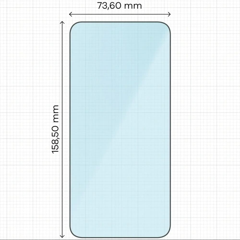 Bizon Smart Glass 2.5D Xiaomi POCO F7 - 2