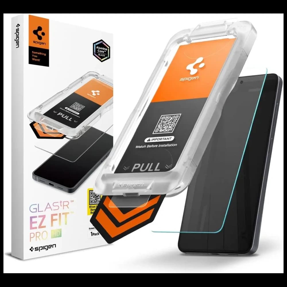 Spigen Glas.tr EZ Fit Pro AluminaCore HD Samsung Galaxy S26+ Plus Clear - 1