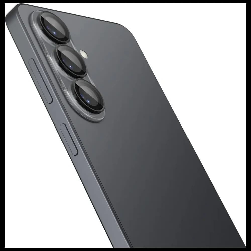 Spigen Optik Pro HD Glas.tr ez Fit Camera Protector Samsung Galaxy S26+ Plus Black [2 PACK] - 3