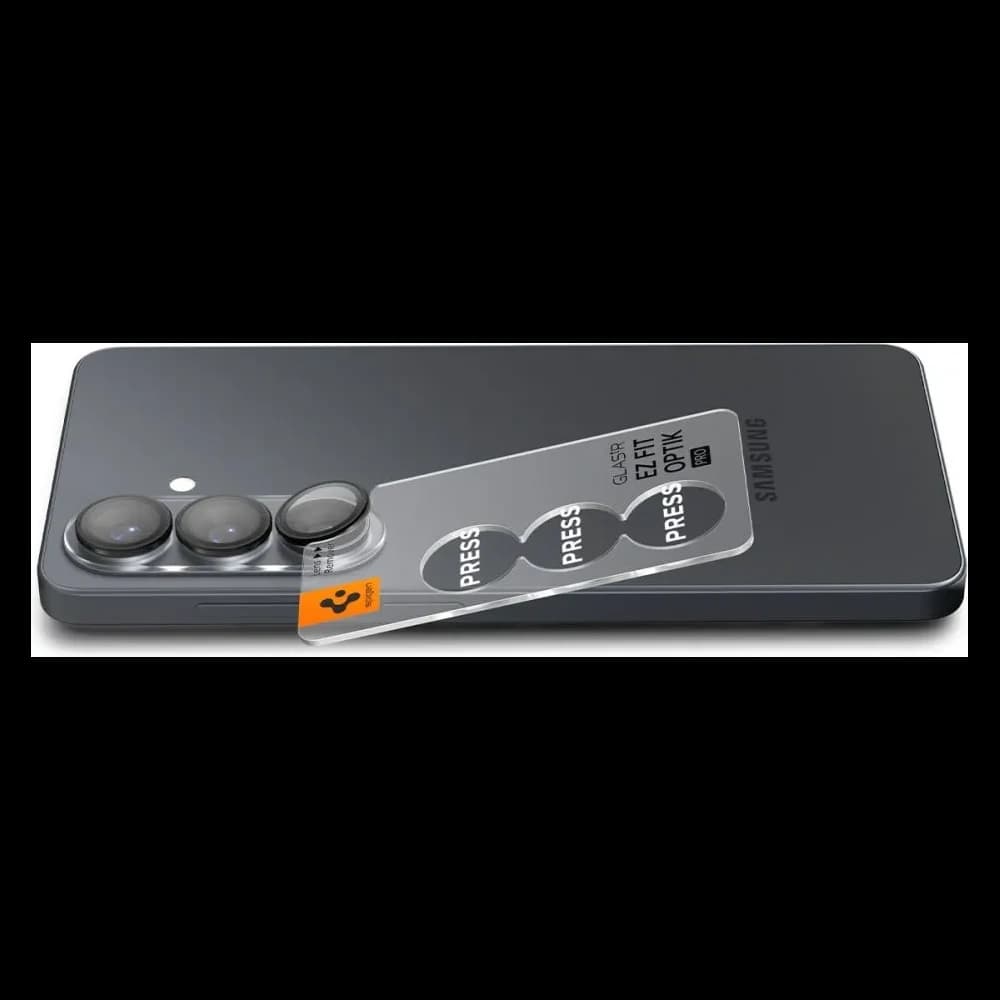 Spigen Optik Pro HD Glas.tr ez Fit Camera Protector Samsung Galaxy S26+ Plus Black [2 PACK] - 6