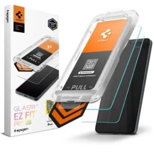 Spigen Glas.tr EZ Fit Pro AluminaCore HD Samsung Galaxy S26 Clear [2 PACK]