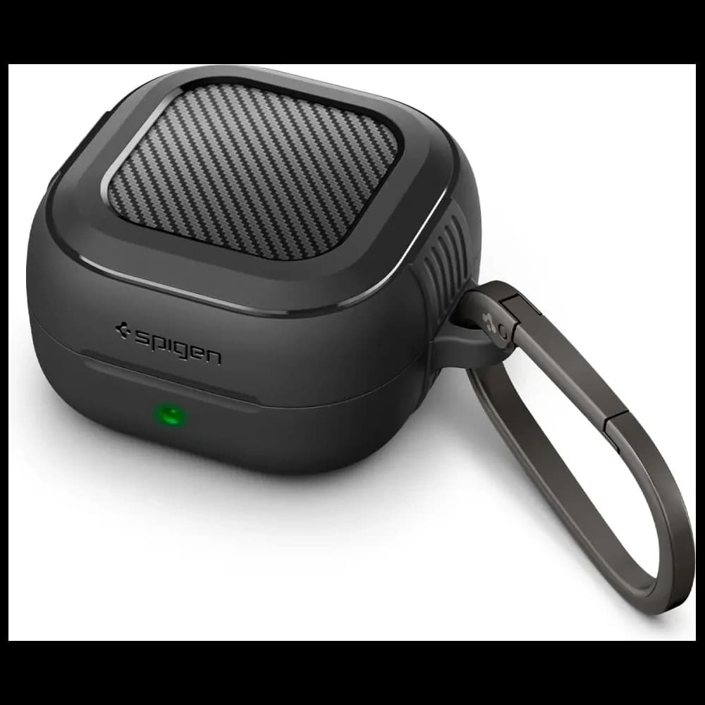 Spigen Rugged Armor Samsung Galaxy Buds 4 / 4 Pro Matte Black - 1