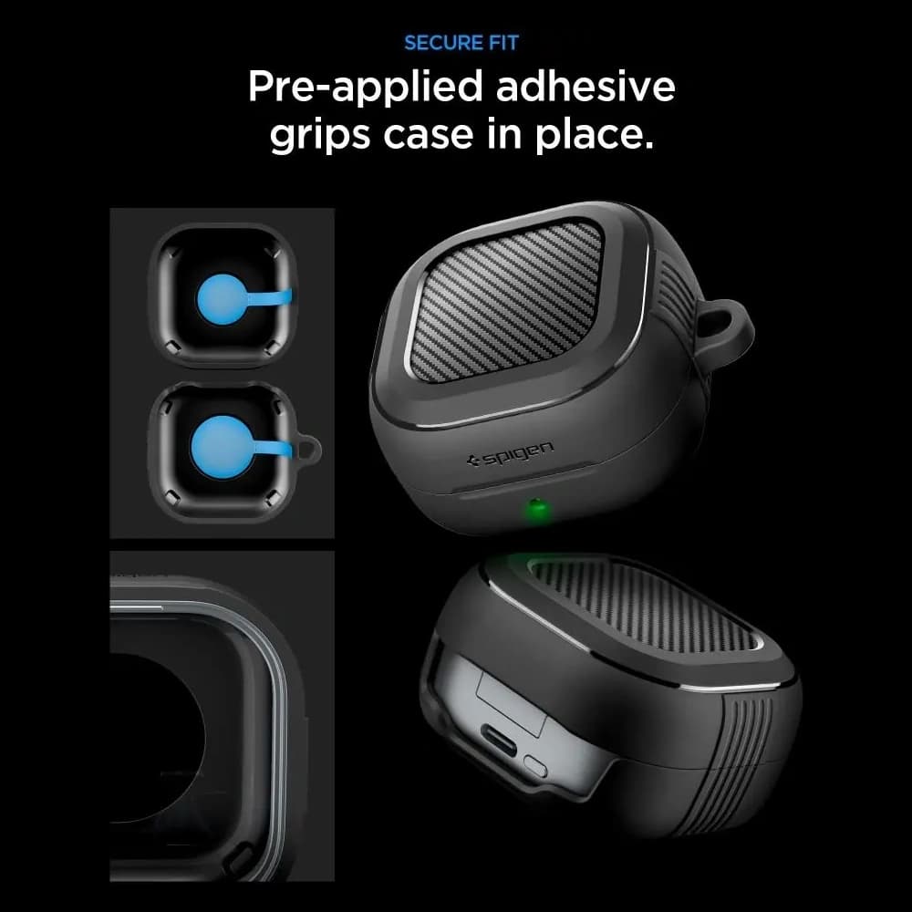 Spigen Rugged Armor Samsung Galaxy Buds 4 / 4 Pro Matte Black - 10