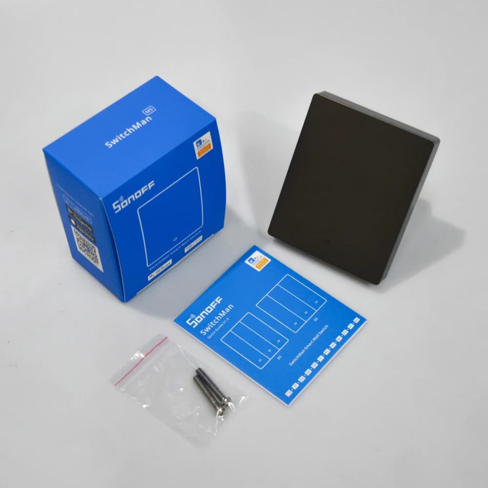 [CR] Intelligenter Wandschalter Sonoff 1-Kanal Wi-Fi schwarz - 4