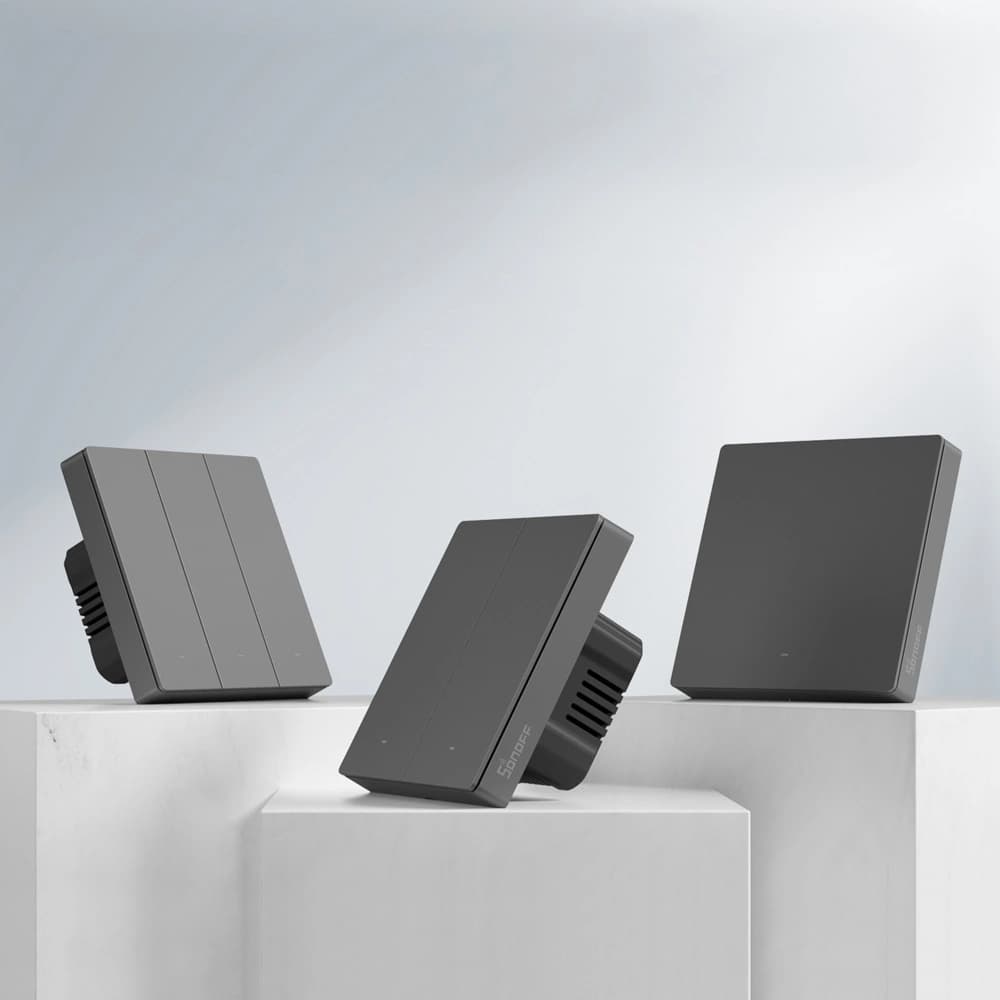 [CR] Intelligenter Wandschalter Sonoff 1-Kanal Wi-Fi schwarz - 6