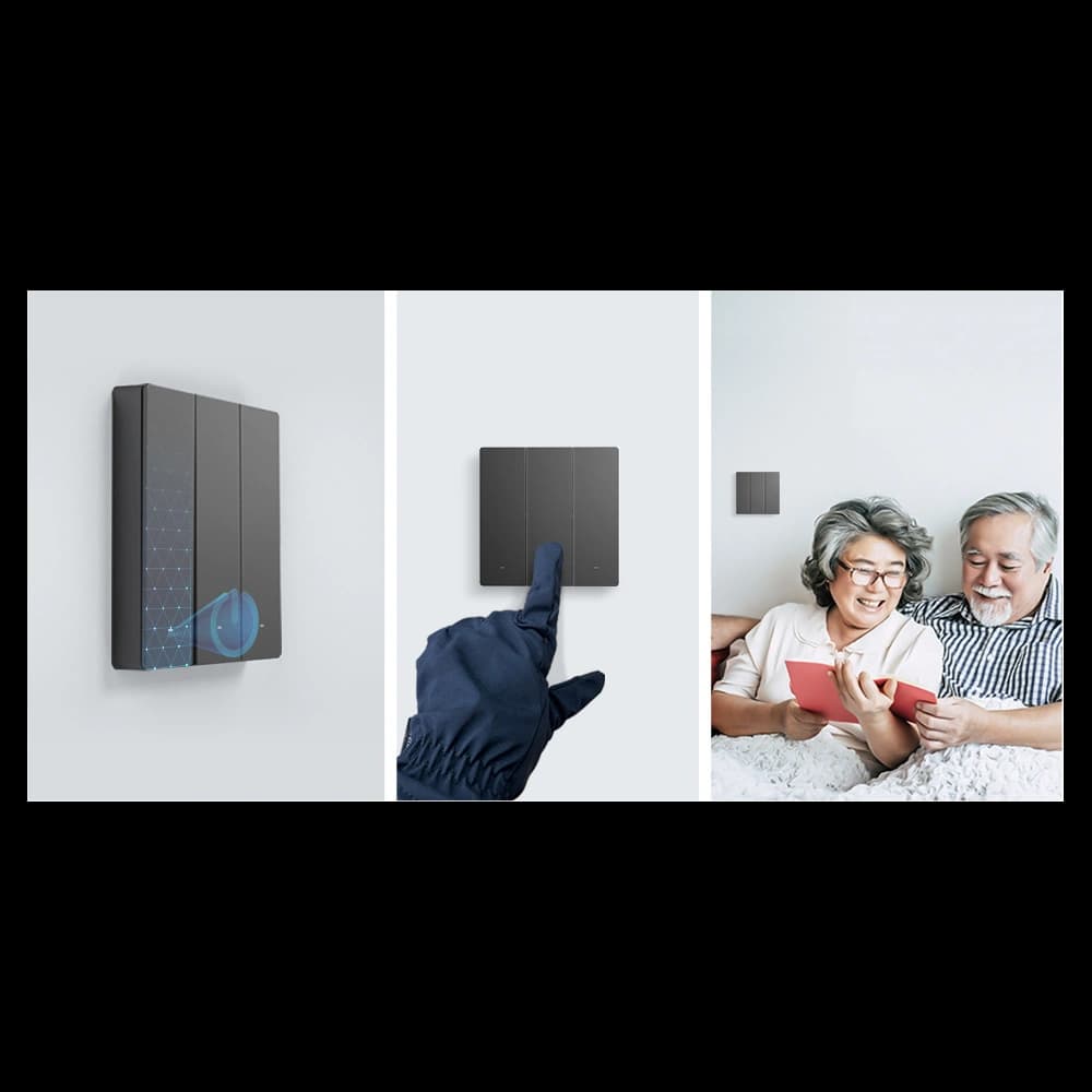 [CR] Intelligenter Wandschalter Sonoff 1-Kanal Wi-Fi schwarz - 10