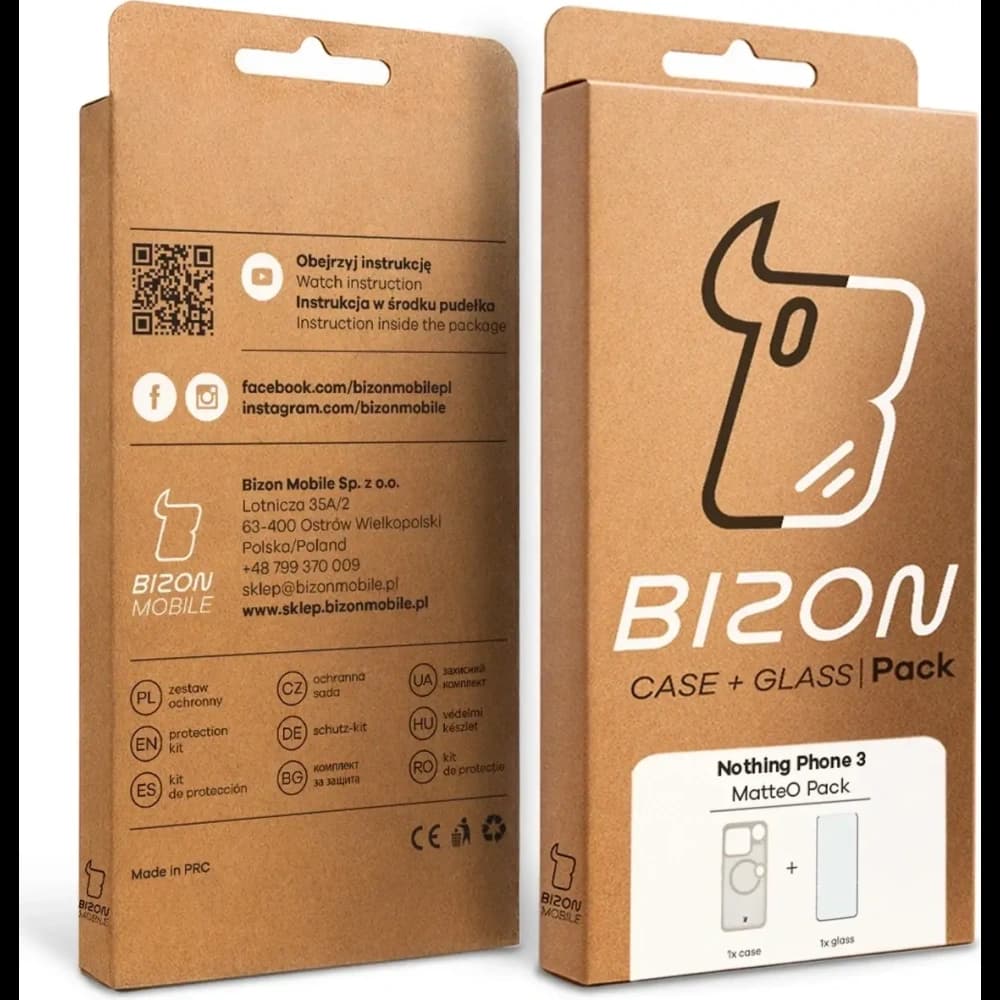 Bizon MatteO Magnetic Pack Nothing Phone (3), smoky beige - 10