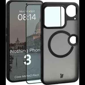 Bizon MatteO Magnetic Pack Nothing Phone (3), smoky black