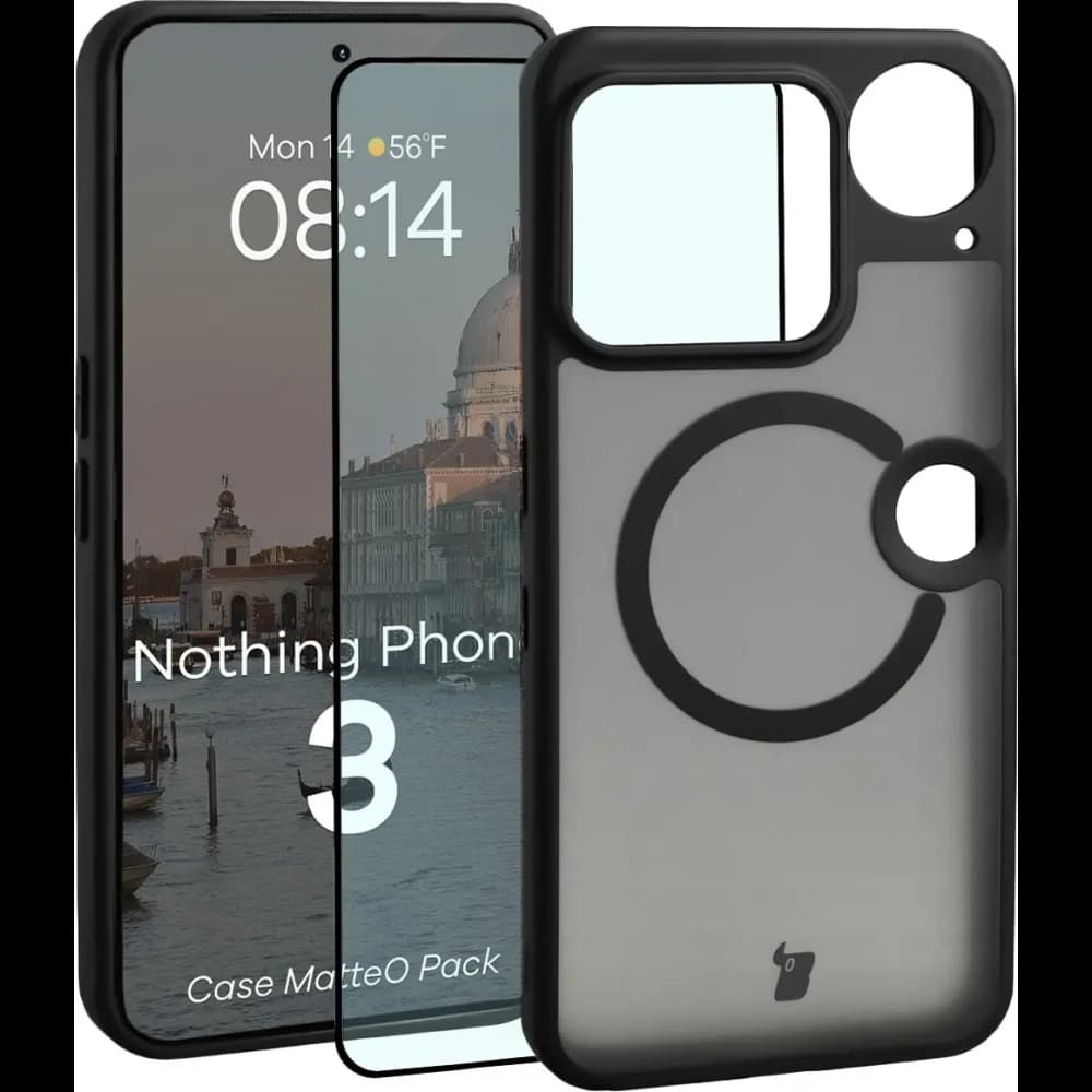 Bizon MatteO Magnetic Pack Nothing Phone (3), smoky black - 1