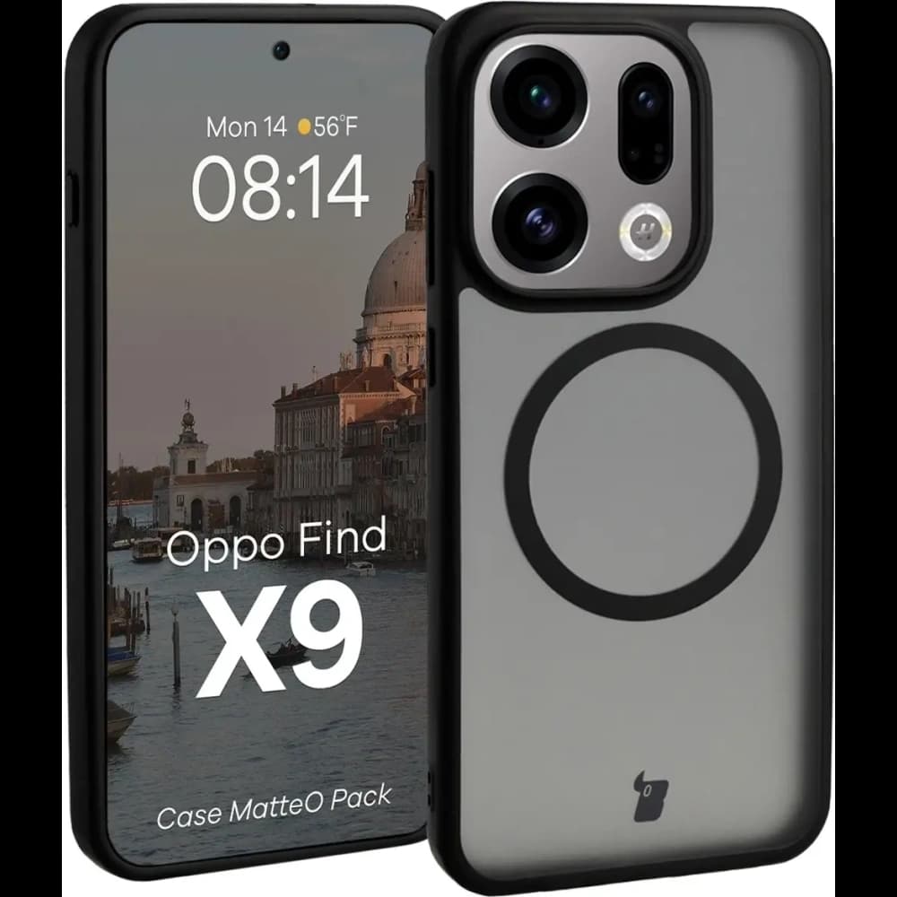 Bizon MatteO Magnetic Pack Oppo Find X9, rauchschwarz
 - 3