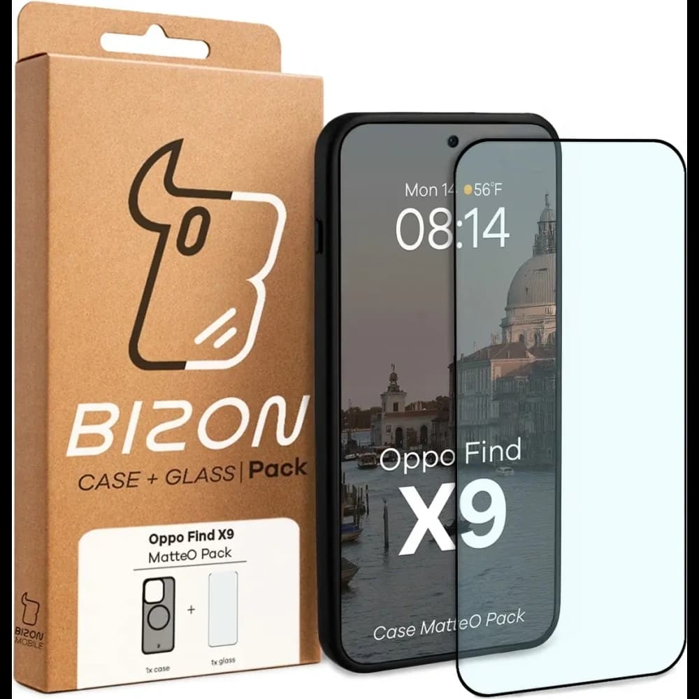 Bizon MatteO Magnetic Pack Oppo Find X9, rauchschwarz
 - 9