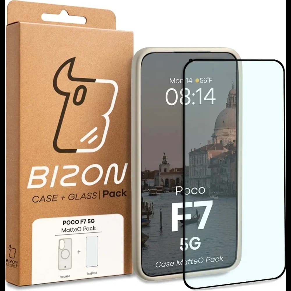 Bizon MatteO Magnetic Pack Xiaomi POCO F7, smoky beige - 9