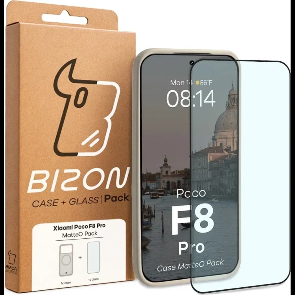 Bizon MatteO Magnetic Pack Xiaomi POCO F8 Pro, smoky beige - 9