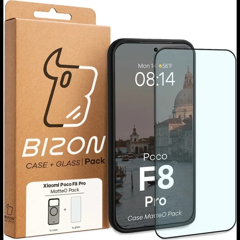 Bizon MatteO Magnetic Pack Xiaomi POCO F8 Pro, smoky black - 9