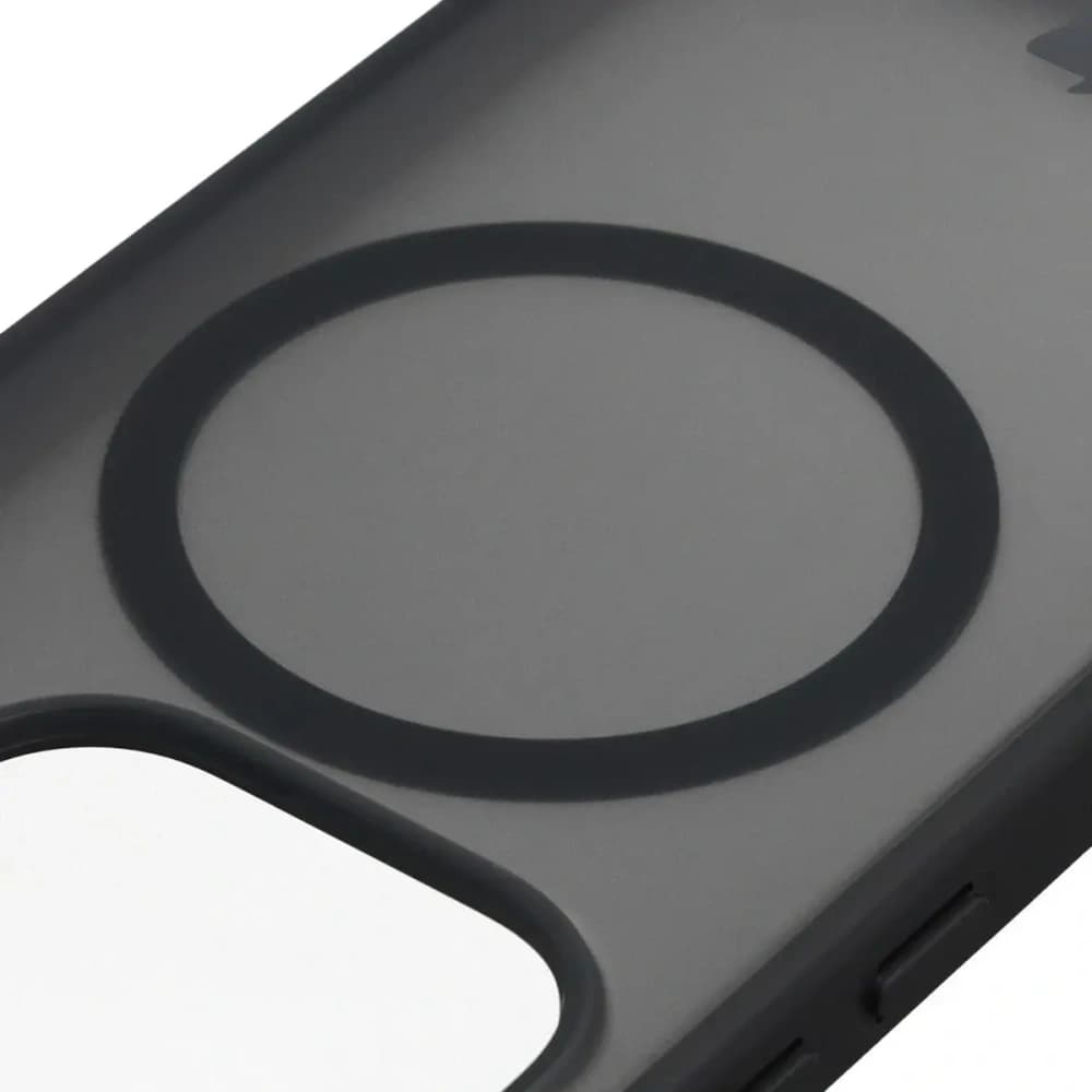 Etui z pierścieniem magnetycznym + szkło hartowane Bizon MatteO Pack do Xiaomi 17, przydymione-czarne - 4